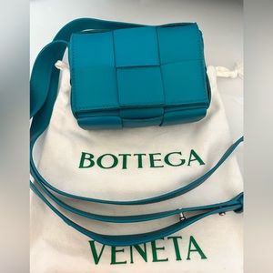 Bottega Candy Cassette Card holder with strap